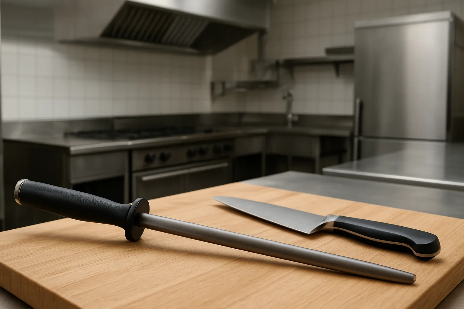 The Benefits of Using High Carbon Steel Sharpening Rods in Commercial Kitchens